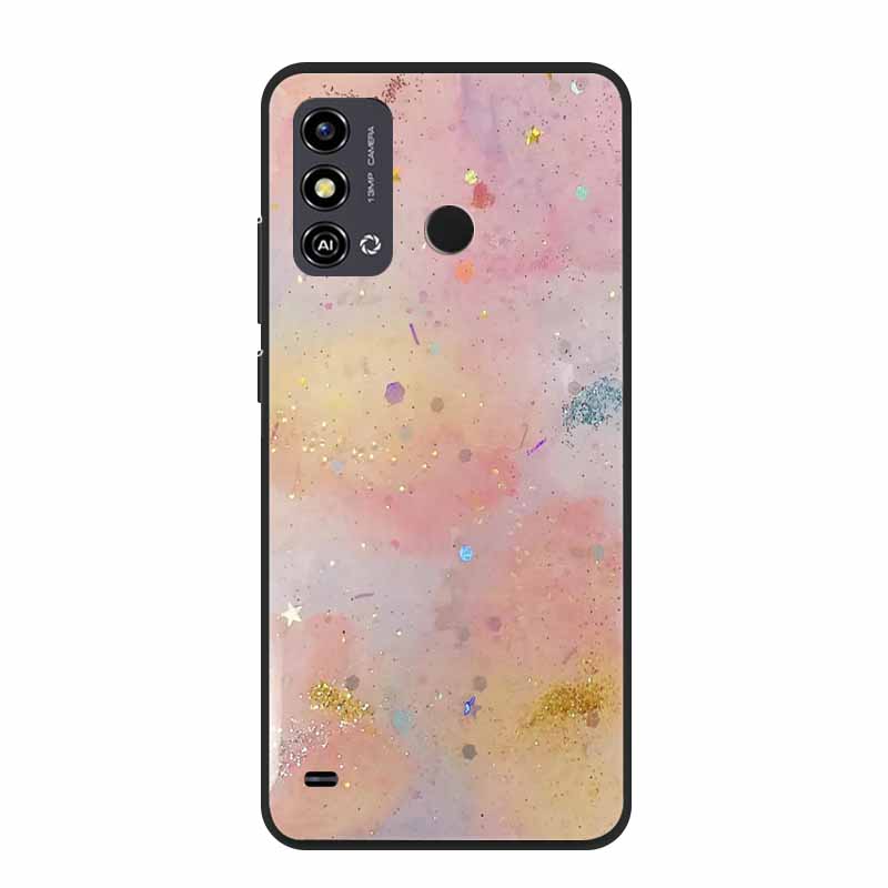 For ZTE Blade A53 Case Marble TPU Silicone Soft Back Cover Cases for ZTE Blade A53 A 53 Para 6.52" Cute Mica Painting New Coque