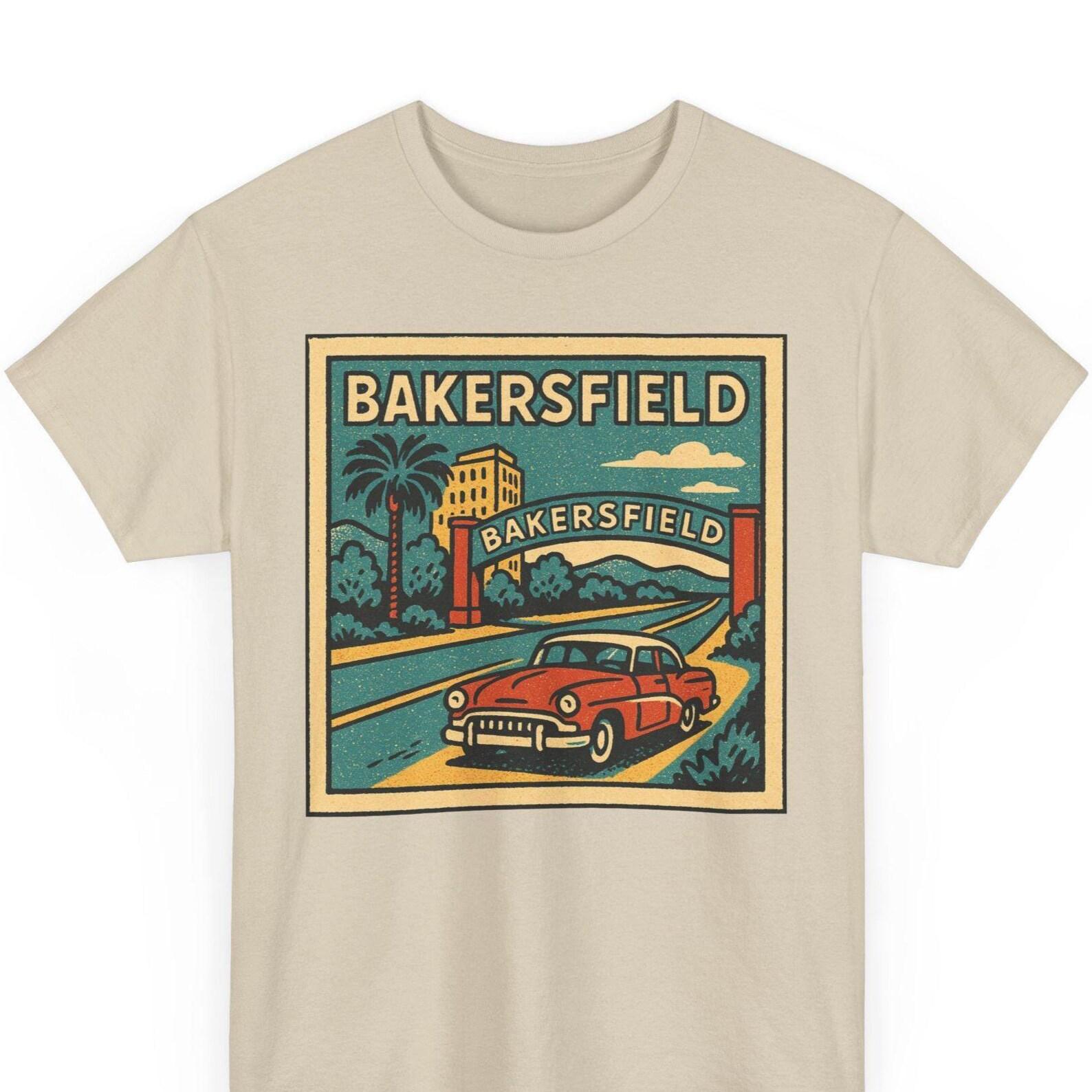 Bakersfield California Retro Comic T-Shirt: Central Valley Pride S