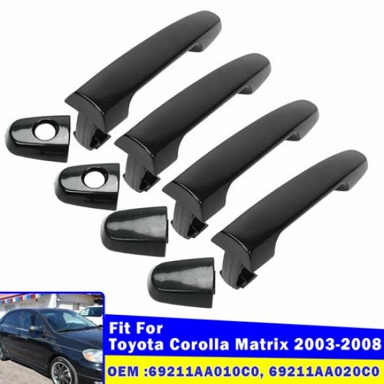 

4pcs Front&Rear Designed Exterior Door Handle For Toyota Corolla Matrix 2003-08