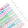 10 PCS Creative Colored Pens Cute Panda Animal Patterns 0.38mm Student Stationery Marker Pen Set for Coloring Books Drawing, Journaling, Back School