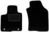 Front Mats Black For: Lancia Ypsilon III Hatchback (2011-)