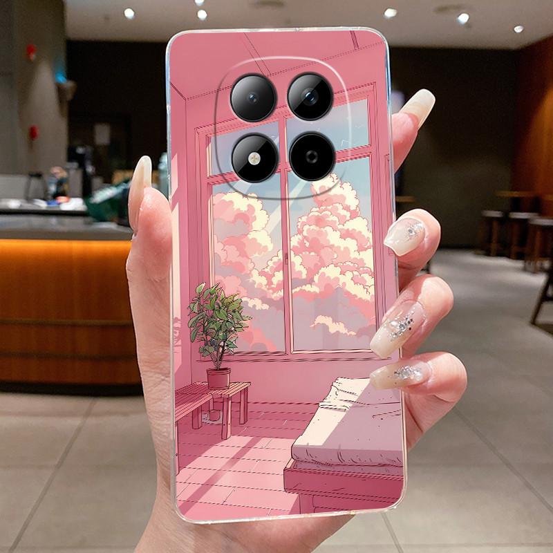 Phone Case For Redmi Note 15 Pro + Plus Note15 15Pro 15Pro+ 5G Case Aesthetic Luxury Cute Cool Boys Girls Transparent Back Cover
