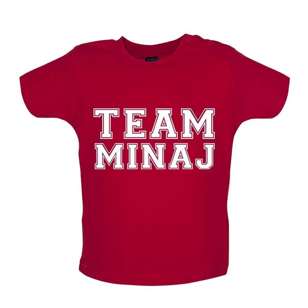 Team Minaj - Baby Kids Boys Girls Unisex T-Shirt / Babygrow - Nick Singer Rapper Gig Concert Love Fan 100