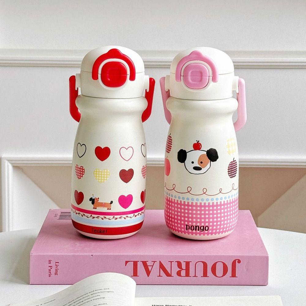 Keeps Cold and Heat Durable Vacuum Flask Stainless Steel Travel Thermal Cup Children Girls Boy