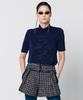 GREEDILOUS Turtleneck Short Sleeve Shirt