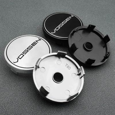 4 Pezzi 56mm+60mm Vossen Tappo Coprimozzo Ruota Auto Emblema Distintivo Adesivi Accessori Styling