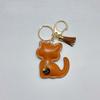 1PC Key Rings Cute Cartoon Gifts For Girls Cat Keychain Fashion PU Leather Key With Tassels Bags Multiple Options Available