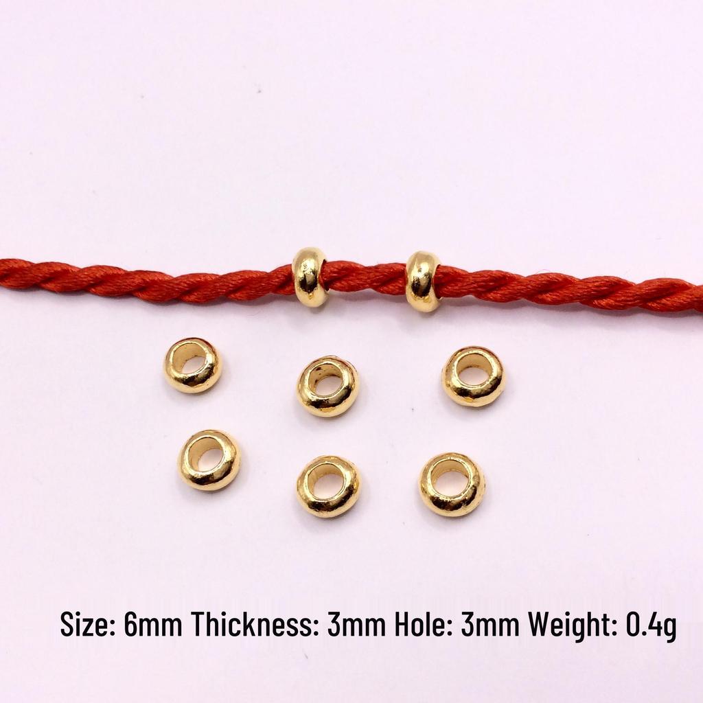 Tibetan Silver Flower Spacer Beads - 100pcs DIY Jewelry Accessories for Bracelets & Necklaces