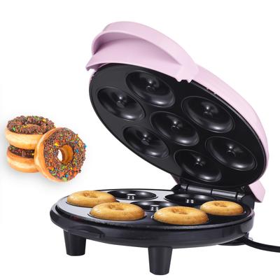 Dash Mini Donut Maker Maschine macht 7 Donuts, 700 W, doppelseitige Heizung, Antihaftbeschichtung