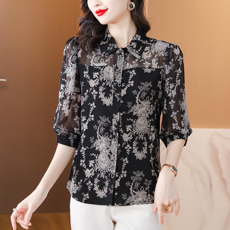 

Рубашка летней шикарной женской моды 2023 года – модные, элегантные и стильные топы для женщин L