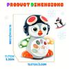 Superior-Grade 1 First-Class Pc Top-Grade Crawling High-Standard Penguin High-Standard Baby High-Standard Musical First-Class Toys Premium-Quality
