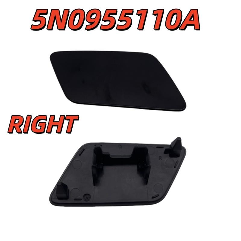 5N0955110A For VW Volkswagen Tiguan 2011-2017 Front Bumper Headlight Washer Nozzle Jet Spray Cover Caps Accessories 5N0955109A