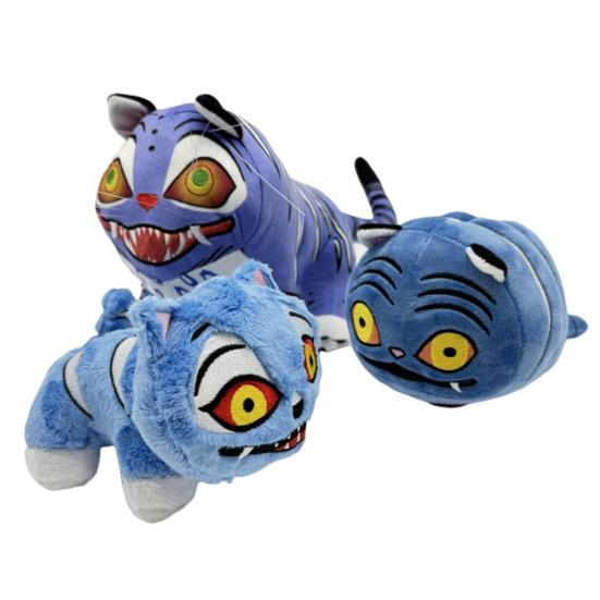 Tiger Plush Doll 18cm Soft Stuffed Animal Game Hunters Virtual Adventures Plush Toy Gift for Gamers Cosplay Enthusiasts