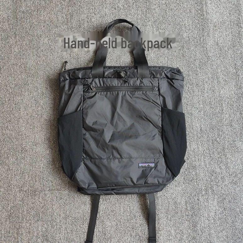 2024 Portable 27L Foldable Backpack - Lightweight, Large Capacity, Outdoor Daily Use (Black)