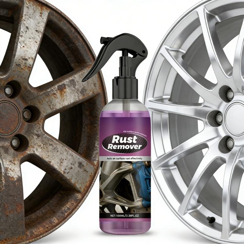 Car Iron Rust Remover Car Detailing Iron Rust Remover Wheel, Paint, Ceramic Cleaner Car Cleaner