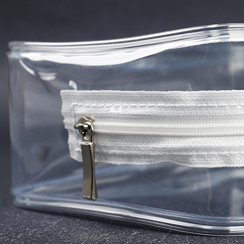 1Pc Women Travel Clear Makeup Bag Organizer Transparent Pvc Cosmetic Bags Beauty Toiletry Make Up Pouch Wash Storage Bags Pouch