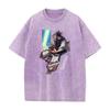 Anime Jujutsu Kaisen Choso Cool Printed T Shirt Men Manga Casual Tshirts Washed Cotton Tee Harajuku Male Vintage Loose T-shirt