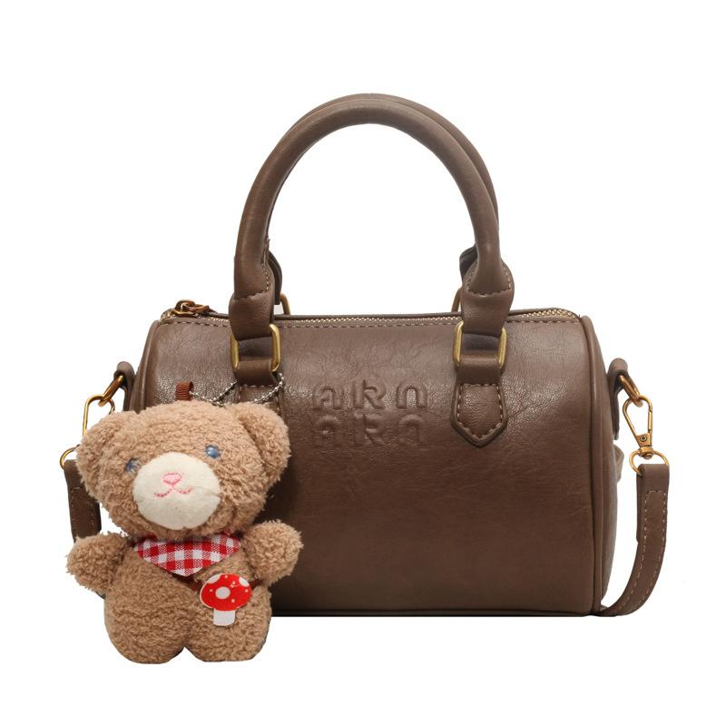 

Милая женская сумка через плечо нового однотонного цвета no pendant