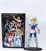 19CM Anime Figure Phoenix Ikki Hyoga Seiya Shiryu Standing Armor Model Children's Toys PVC Box Desktop Collection Decoration