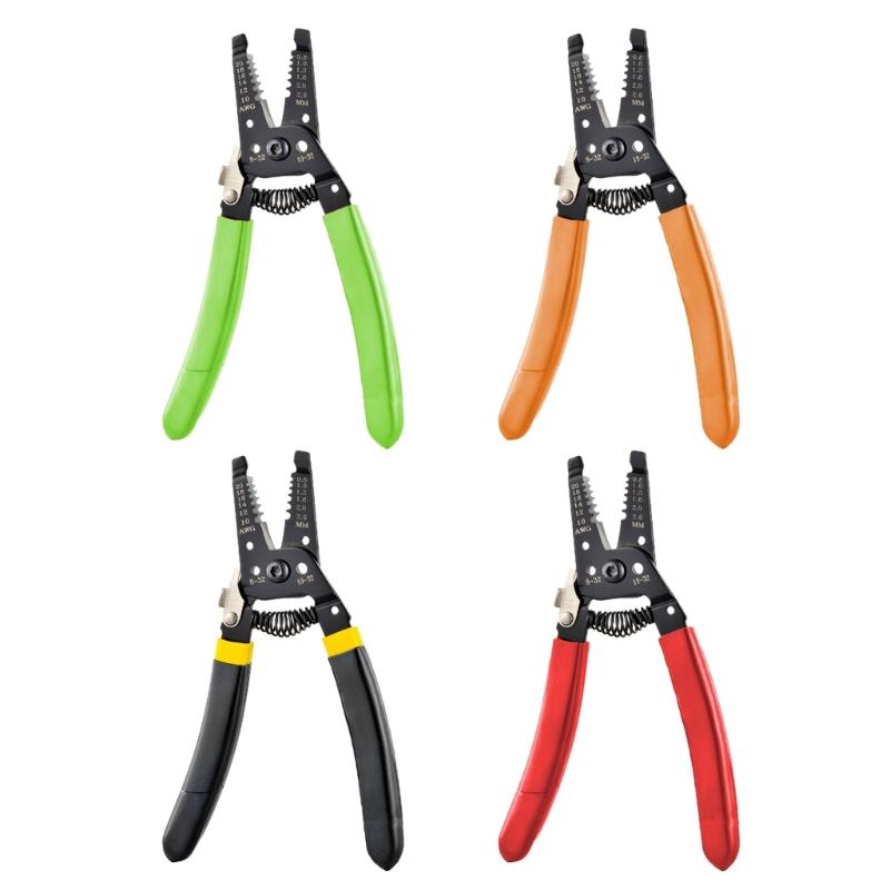 7inch Wire Stripper 10-22AWG Cutting Crimping Device Multifunctional Manual Tool For Copper Wire Stripper Professional