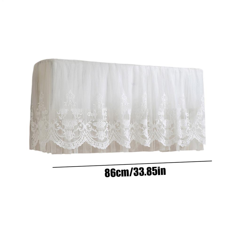 33 Inches Indoor Mini Split AC Dust Cover Wall Split Air Conditioner Unit Screen Indoor Air Conditioner Dust Cover