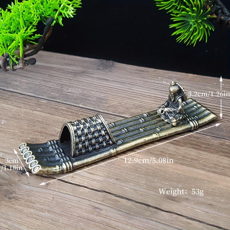 1 Piece Boat Incense Burner, linear incense insert home decoration desktop ornament