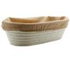 Rattan Basket Bread Form 28 Cm With Cover Rising And Proofing Dough