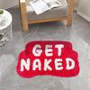 Faux Cashmere Absorbent Floor Mat Bath Door Rug Fast Dry For Entryway Bathroom Hallway In Stock Gift For Families