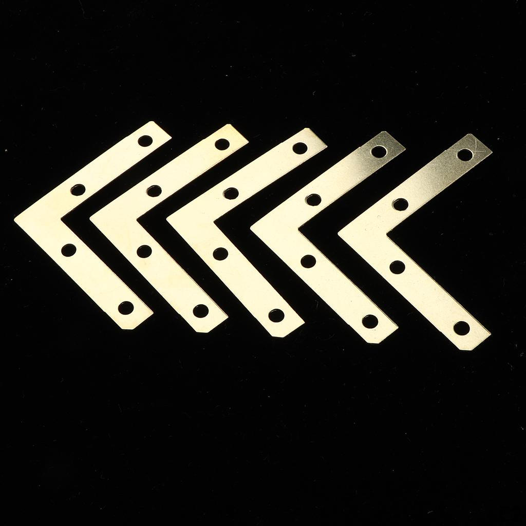 100 Flat Bracket Corner Repair Plate Fixing
