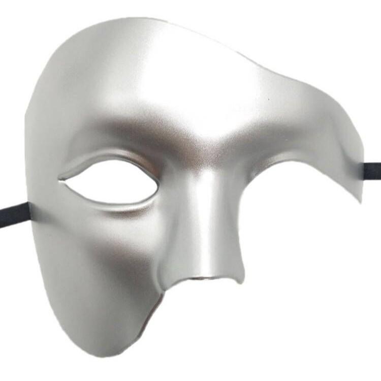 Carnival Half Face Ghost Mask Phantom Mask Halloween Costume
