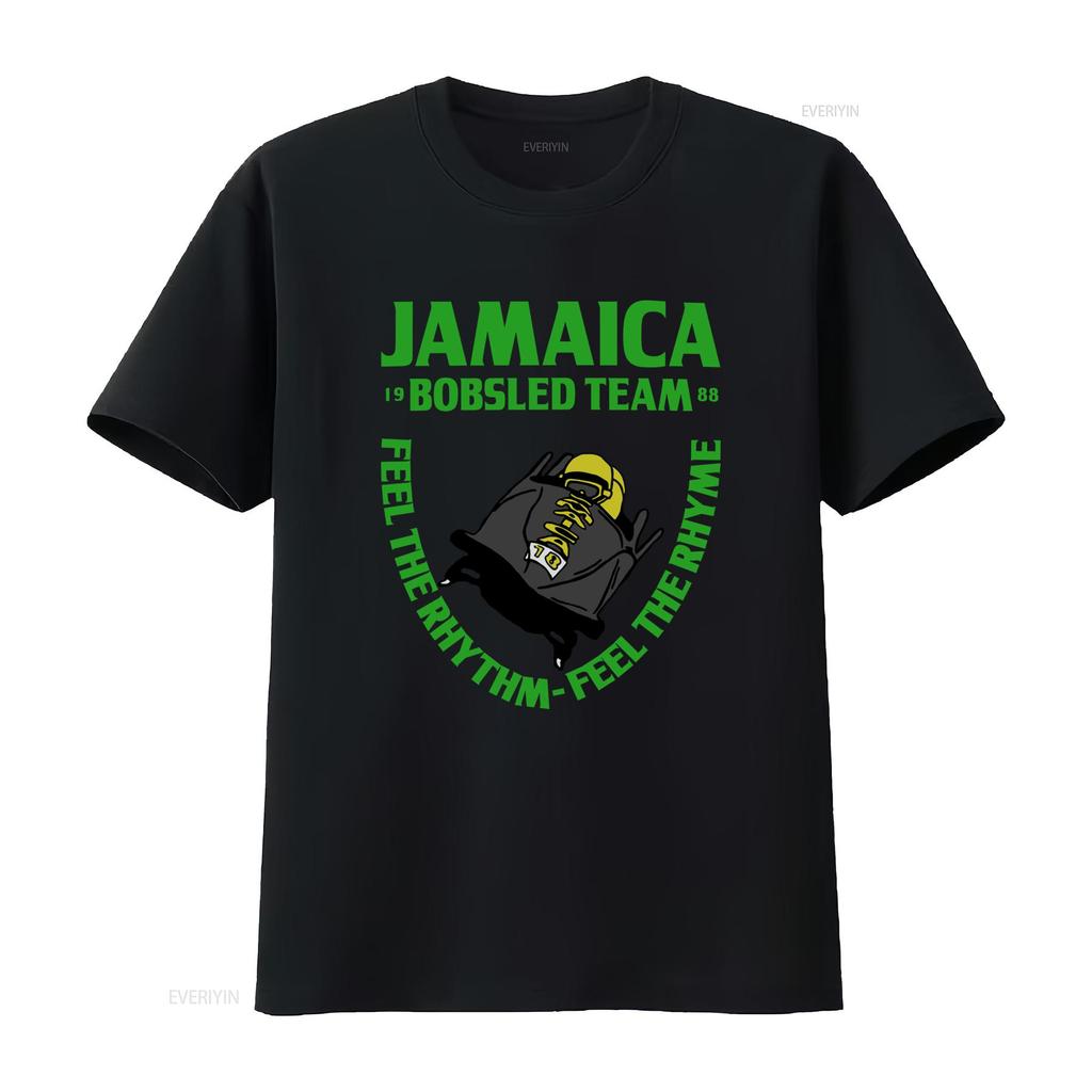Jamaica 1988 Bobsled Team Cool Runnings Movie Inspired Usa Premium Blend T Shirt Feel The Rhythm Rhyme Vintage Stylish