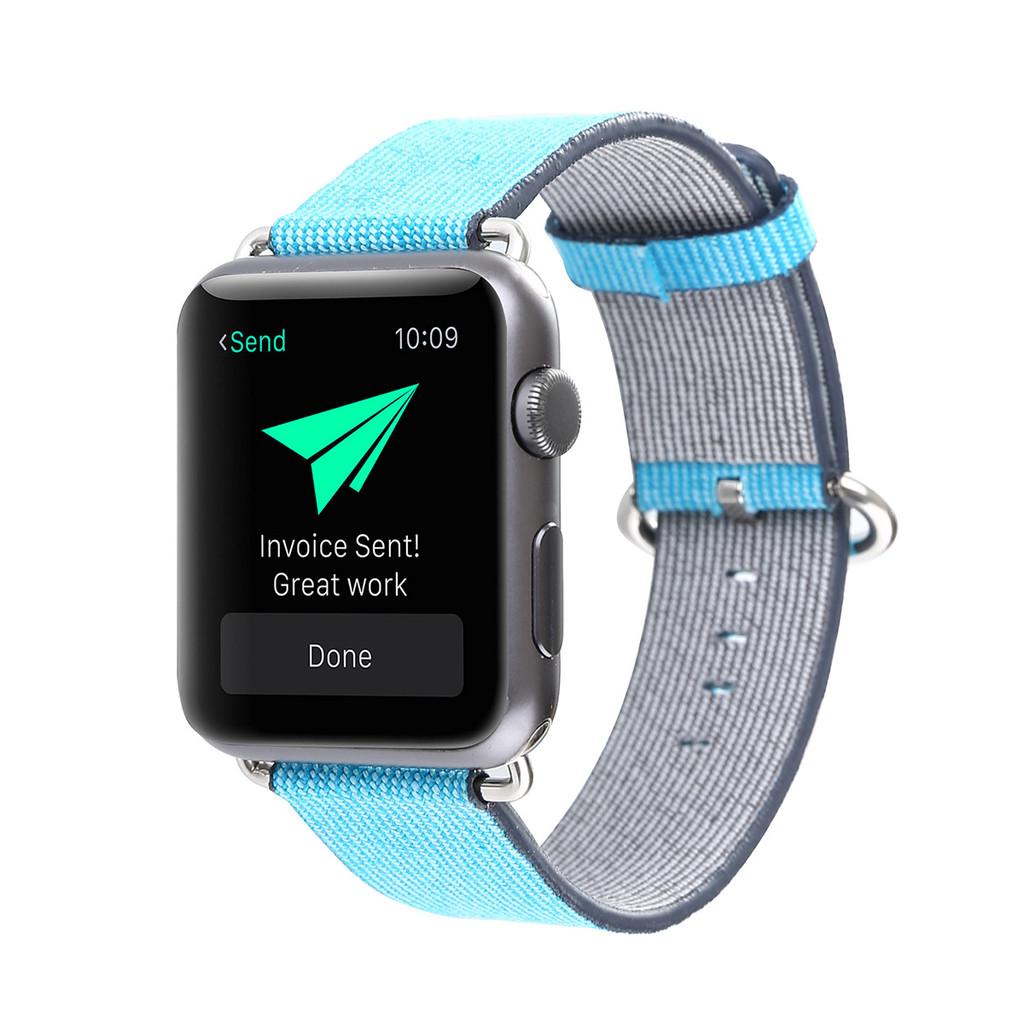 For Apple Watch Multi Color Woven Adjustable Strap For Fashionable Men And Women