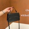 Women Daily Casual Solid Color Small Square Crossbody Shoulder Handbag