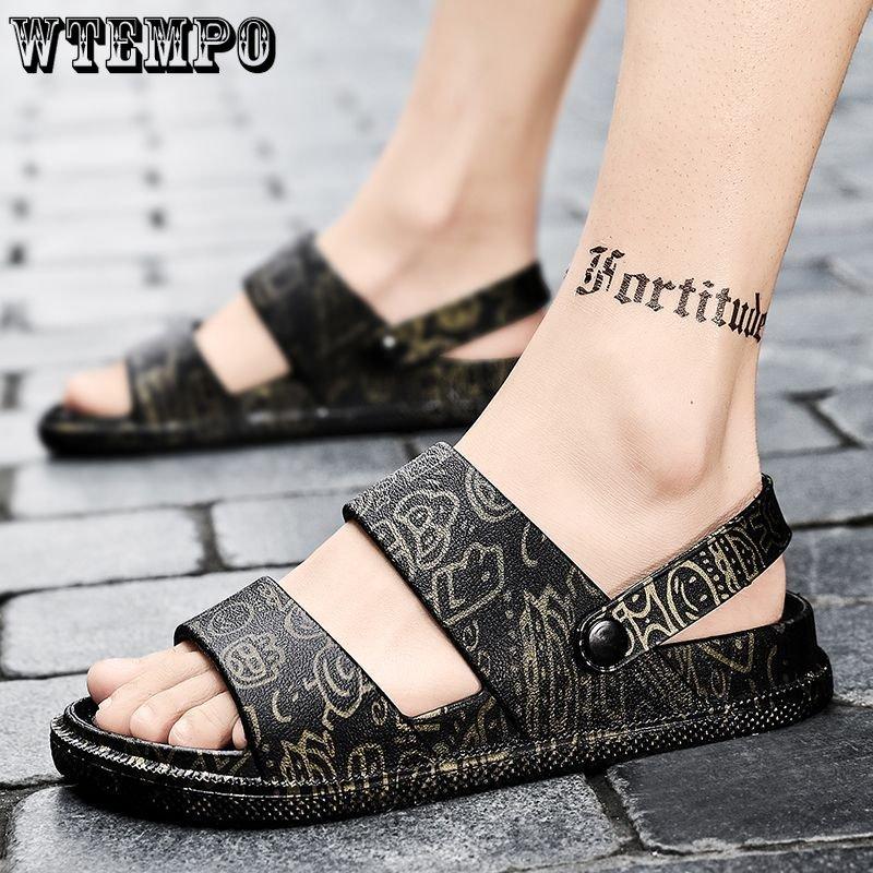 Ciabatte in EVA Estive da Uomo Camouflage Sandali da Spiaggia Fondo Morbido Fondo Spesso Antiscivolo Pantofole Sandali per Piedi Non Odoranti Indoor Outdoor