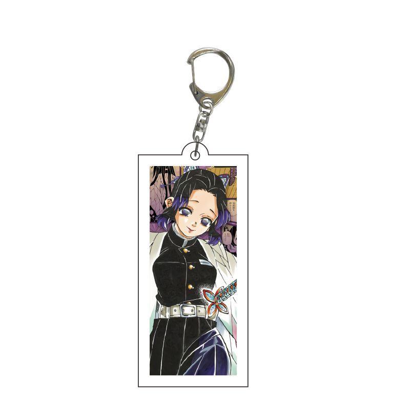 Demon Slayer Kimetsu No Yaiba Infinity Castle Acrylic Keychain Jewelry Tokitou Muichirou Iguro Obanai Action Model Model Toys