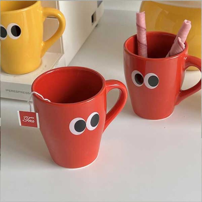 Vivid Mug Housewarming Gift Ceramic Mug Yellow