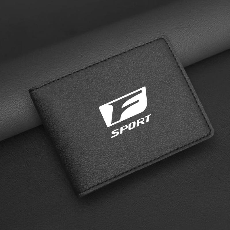 Ultra-Thin Car Driver License Bag ID Card Leather Cover For Lexus F-SPORT ES RX NX LS UX LM LX GX LC RZ IS CT GS RC HS SC TX LBX