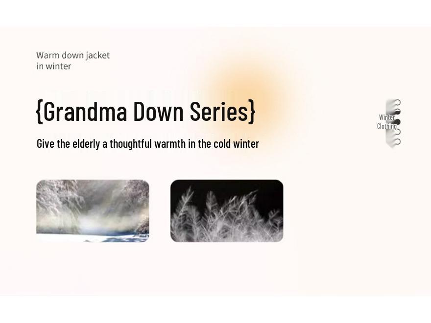 Chinese Style Hooded Down Jacket for Women, Warm Winter Coat for Middle-Aged and Elderly Mothers.