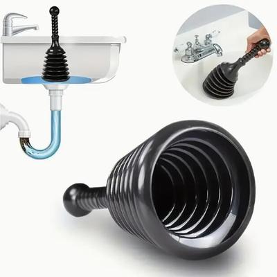 1PC Pipeline Dredge Suction Cup Toilet Plungers Press Cleaning Sink Drain Pipe Tool Sink Pipe Strong Dredger Tools Accessories