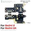 Aiinant Bottom USB Charger Board Dock Connector Charging Port Flex Cable For Xiaomi Redmi Note 6 7 8 9 7A 9A 9T 8T 9S Pro Plus