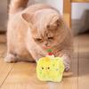 Cat Toys Cute Roll Plush Doll Cartoon Bite-Resistant Interactive Toy for Small Medium Dogs Built-in Rattle Paper Safe Skin-Friendly Pet Toy