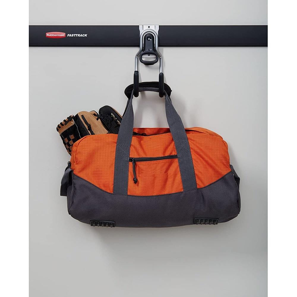 Metallic Garage Storage Hook Wall Mounted Organizer Ladders Tools Bikes Ropes Drills Hammers Compact Durable Design