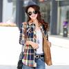 2023 Marca Inverno Caldo Donne Velluto Spesso Plaid Stile Camicia Cappotto Giacca Abbigliamento Donna Top Giacca Casual Capispalla