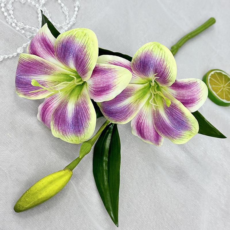 Flower Lily Artificial Wedding Hotel Restaurant Desktop Decoration Ornament Room