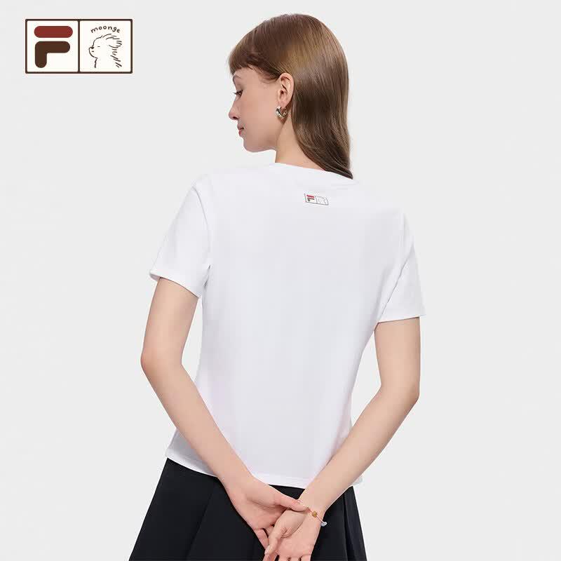 FILA FUSION Women's Knit Short Sleeve T-Shirt