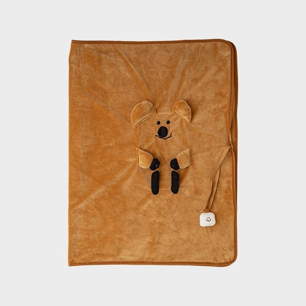 Dinotaeng Quokkas in School Cozy Quokka Blanket
