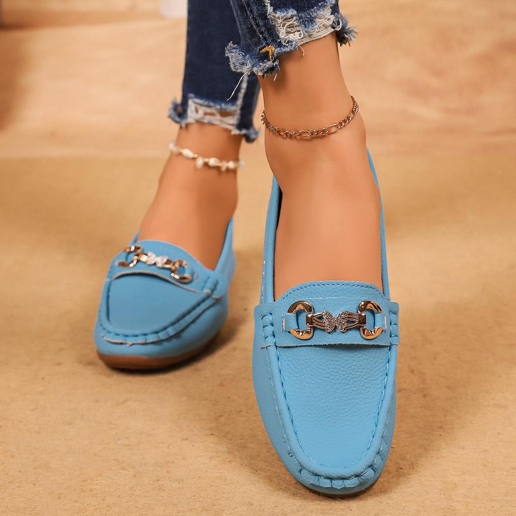 Fashion Women Loafers Fashion Round Toe Solid Flat Sneakers Women Spring Autumn Shoes Casual Slip on Mary Jane Shoes Zapatos De Mujer