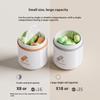 Mini Portable Pill Box Health Travel Supply Moisture Proof Daily Medicine Dispensing Two-Compartment Medicine Box Storage Box