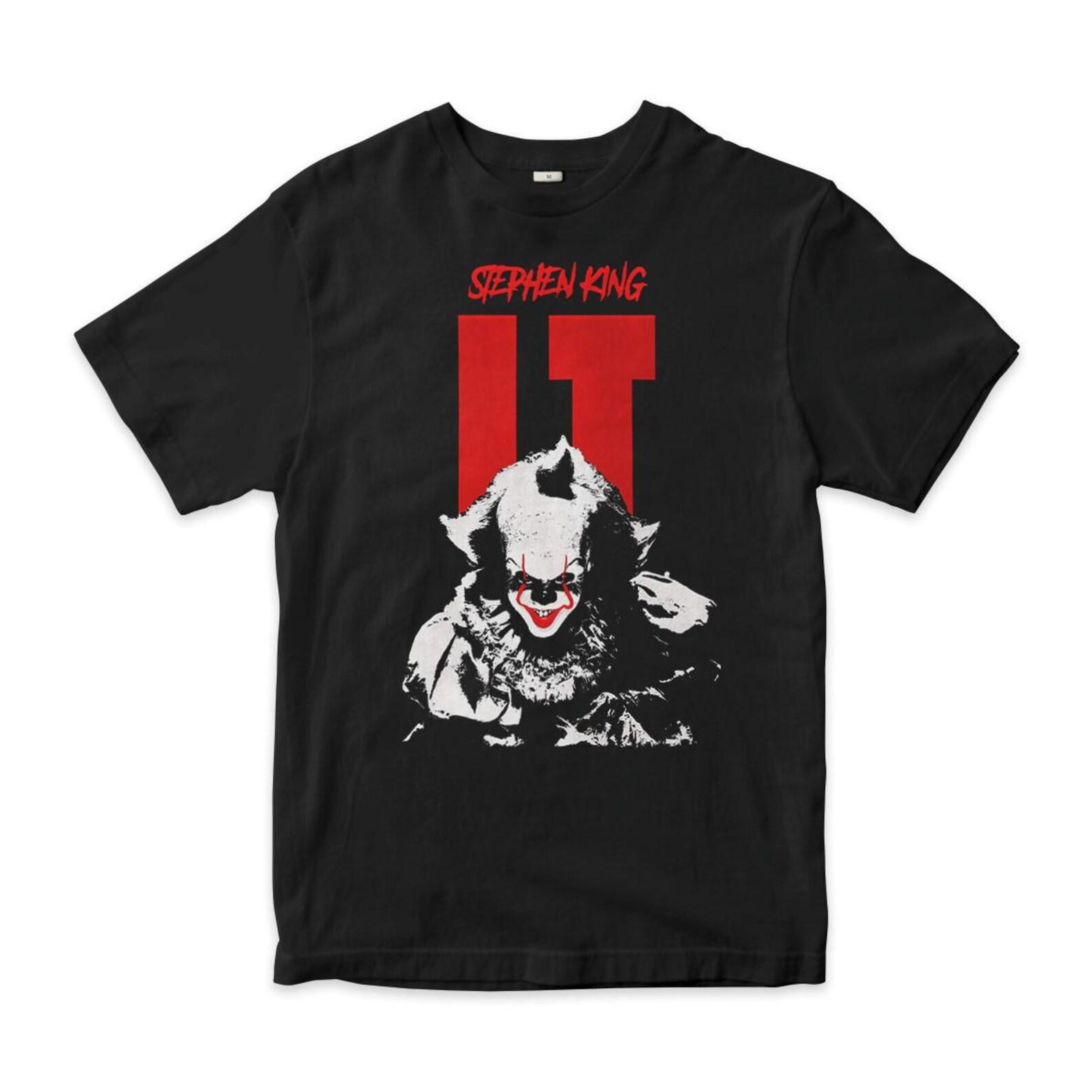 Stephen King IT Pennywise T-Shirt, Men s and Women s Sizes (PEN-00714) M