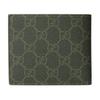 Gucci GG Supreme Logo Coated Fabric Wallet Unisex Wallet Forest-Green 768243-FAFBE-8491